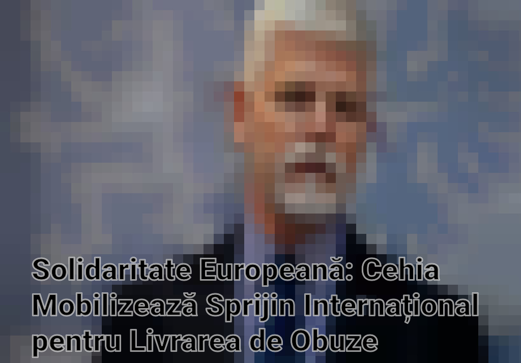 Solidaritate Europeană: Cehia Mobilizează Sprijin Internațional pentru Livrarea de Obuze Ucrainei Imagini