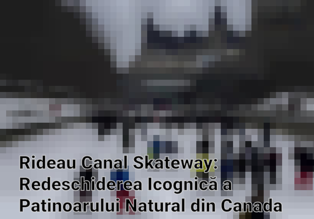 Rideau Canal Skateway: Redeschiderea Icognică a Patinoarului Natural din Canada Imagini