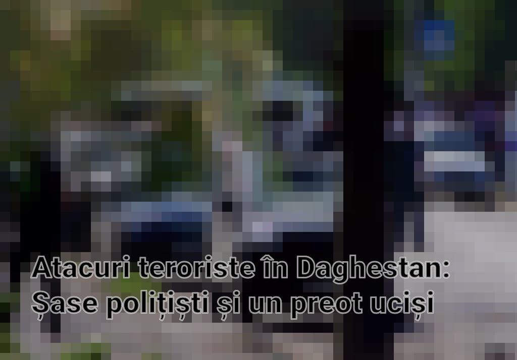 Atacuri teroriste în Daghestan: Șase polițiști și un preot uciși
