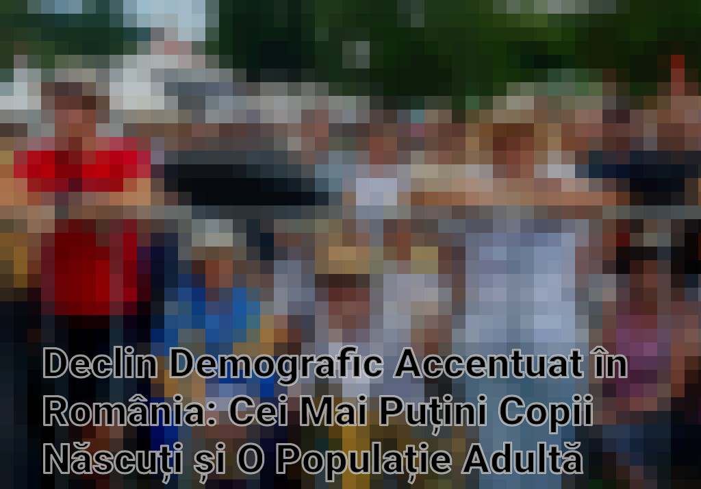 Declin Demografic Accentuat în România: Cei Mai Puțini Copii Născuți și O Populație Adultă în Scădere Imagini