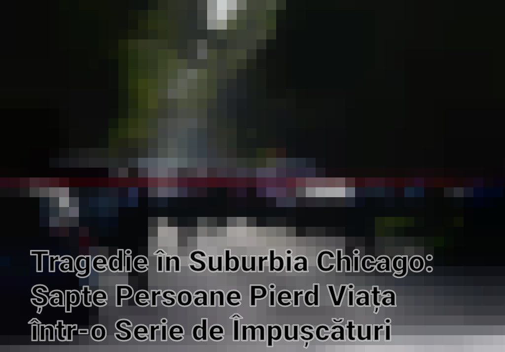 Tragedie în Suburbia Chicago: Șapte Persoane Pierd Viața într-o Serie de Împușcături Imagini
