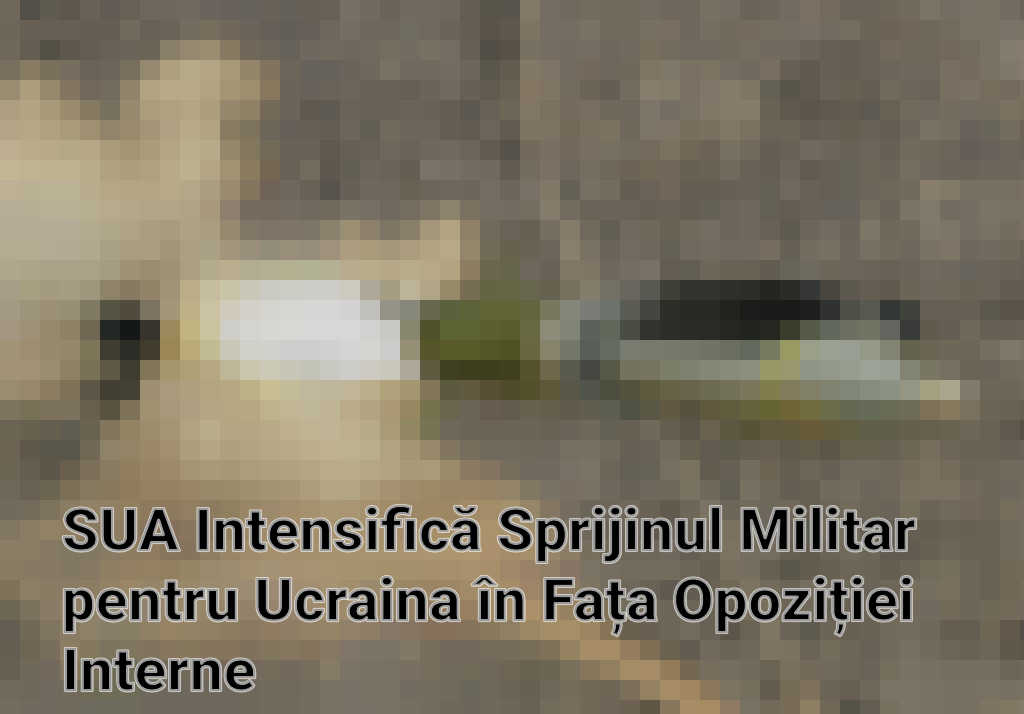 SUA Intensifică Sprijinul Militar pentru Ucraina în Fața Opoziției Interne