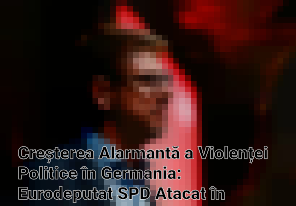 Creșterea Alarmantă a Violenței Politice în Germania: Eurodeputat SPD Atacat în Dresda