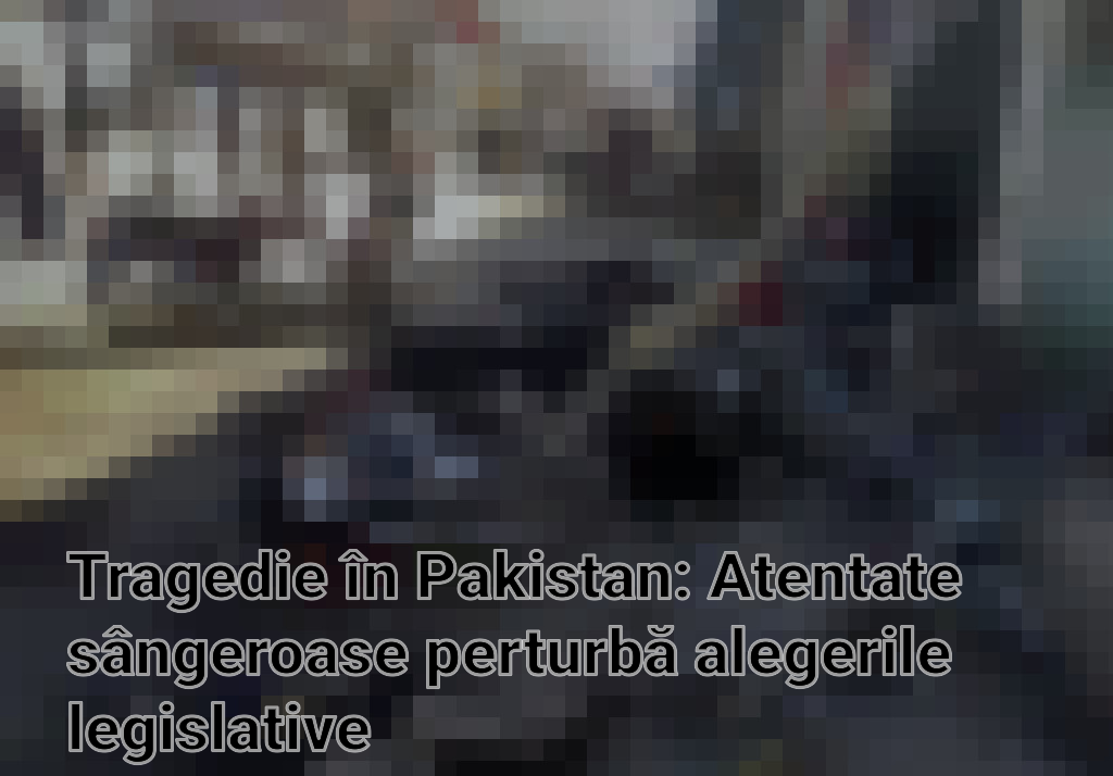 Tragedie în Pakistan: Atentate sângeroase perturbă alegerile legislative Imagini