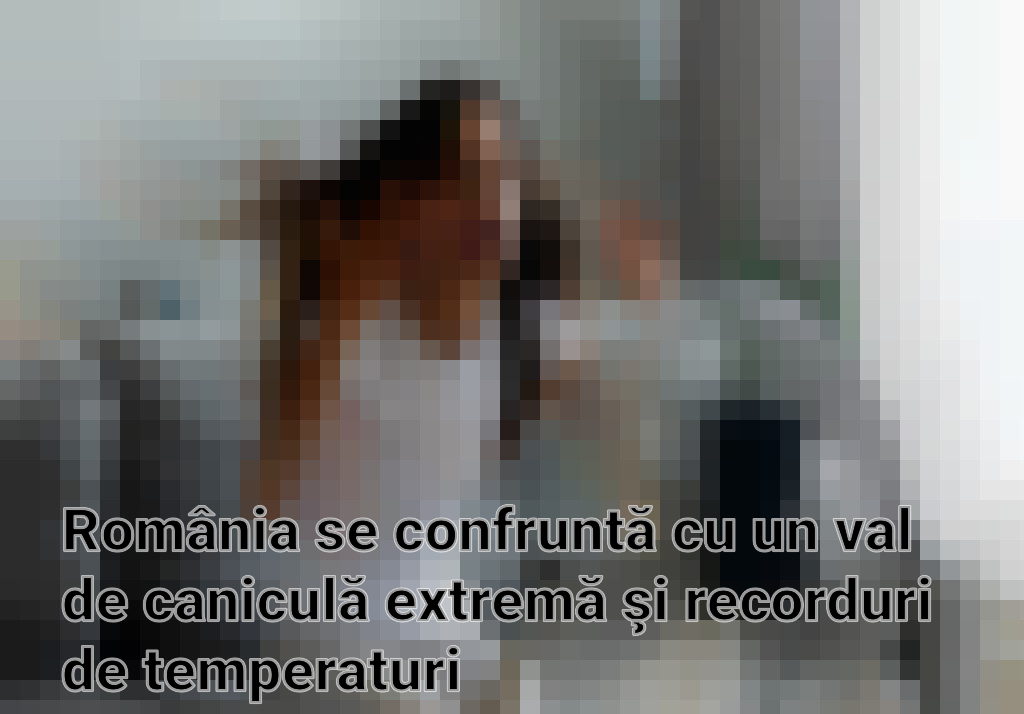 România se confruntă cu un val de caniculă extremă şi recorduri de temperaturi