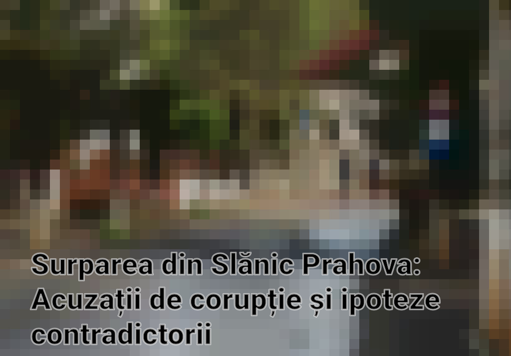 Surparea din Slănic Prahova: Acuzații de corupție și ipoteze contradictorii Imagini