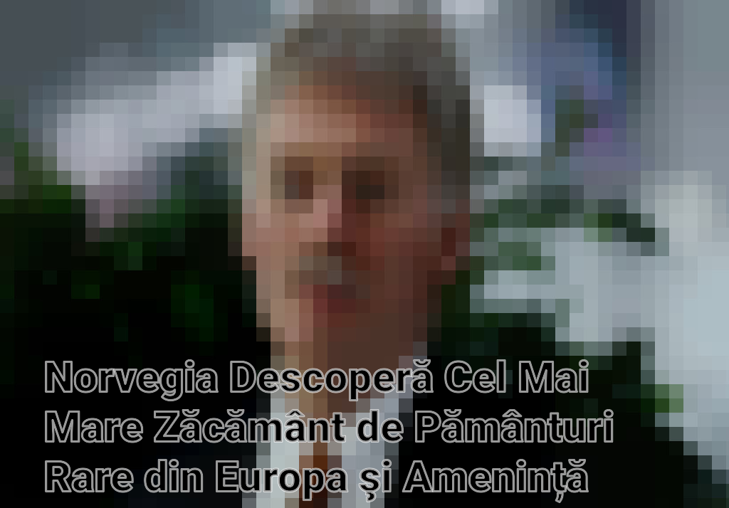 Norvegia Descoperă Cel Mai Mare Zăcământ de Pământuri Rare din Europa şi Amenință Monopolul Chinei