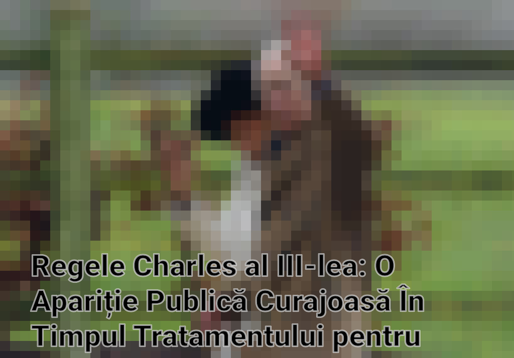 Regele Charles al III-lea: O Apariție Publică Curajoasă În Timpul Tratamentului pentru Cancer