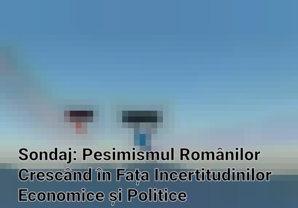Sondaj: Pesimismul Românilor Crescând în Fața Incertitudinilor Economice și Politice Imagini