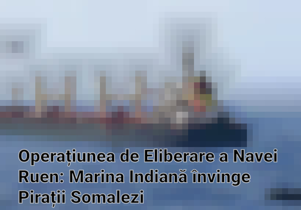 Operațiunea de Eliberare a Navei Ruen: Marina Indiană învinge Pirații Somalezi