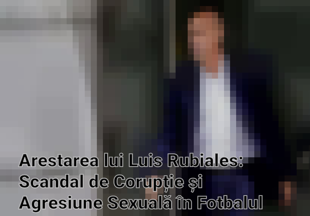 Arestarea lui Luis Rubiales: Scandal de Corupție și Agresiune Sexuală în Fotbalul Spaniol