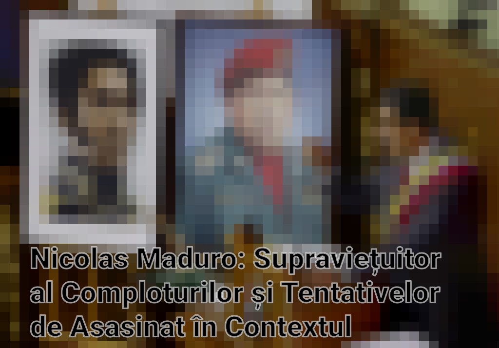 Nicolas Maduro: Supraviețuitor al Comploturilor și Tentativelor de Asasinat în Contextul Alegerilor Prezidențiale din Venezuela Imagini