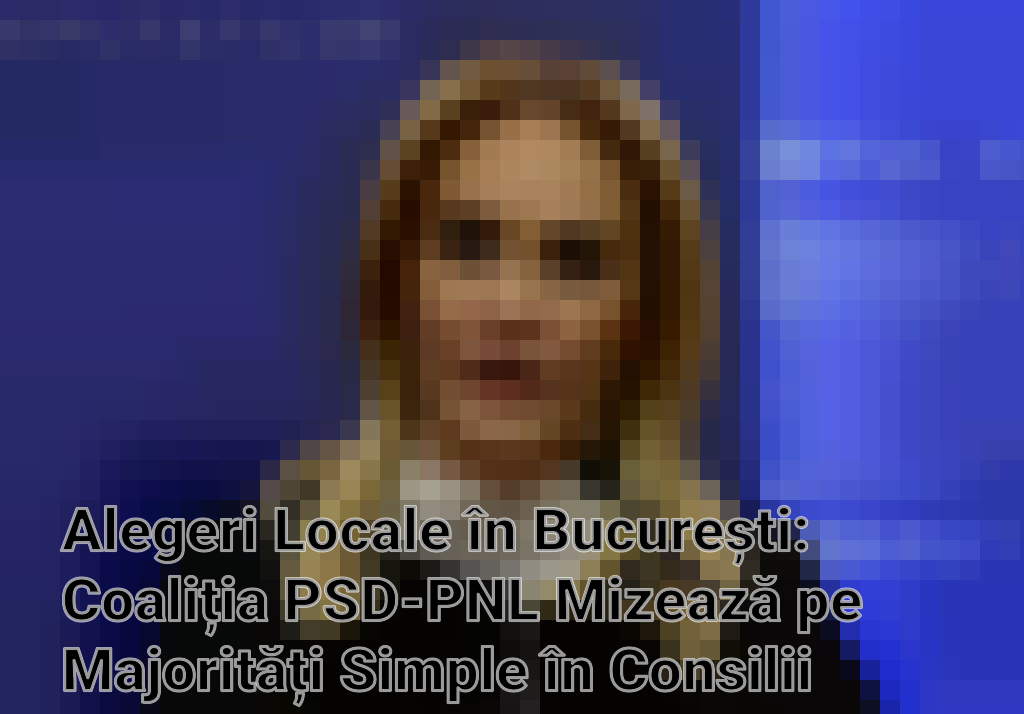 Alegeri Locale în București: Coaliția PSD-PNL Mizează pe Majorități Simple în Consilii