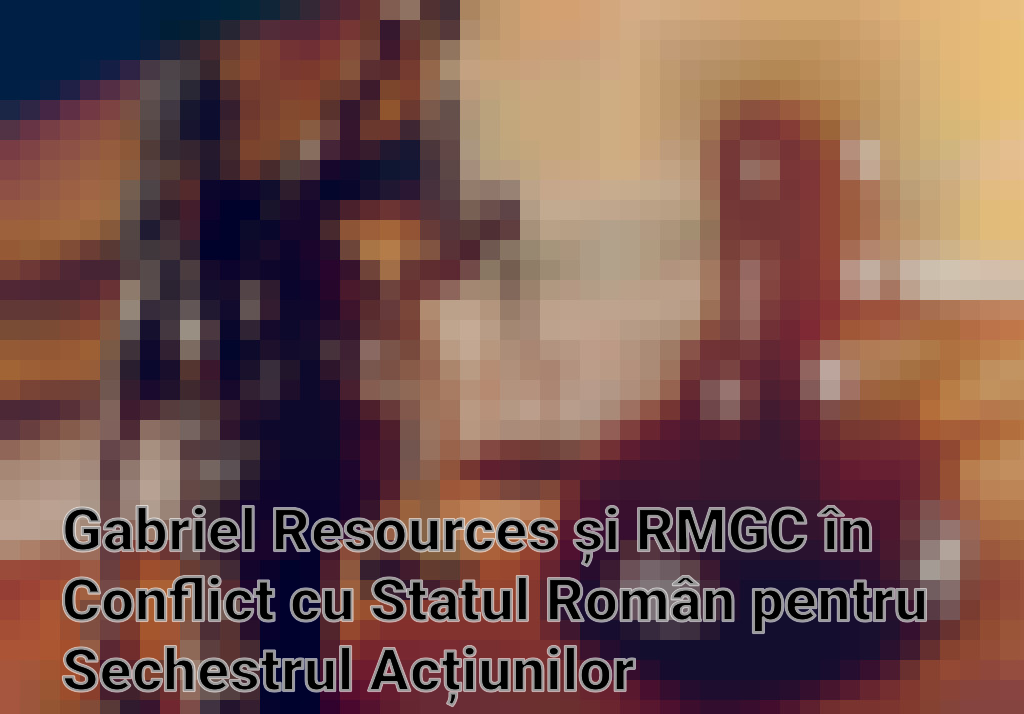 Gabriel Resources și RMGC în Conflict cu Statul Român pentru Sechestrul Acțiunilor Imagini