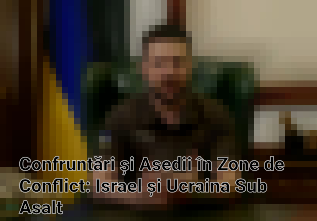 Confruntări și Asedii în Zone de Conflict: Israel și Ucraina Sub Asalt Imagini
