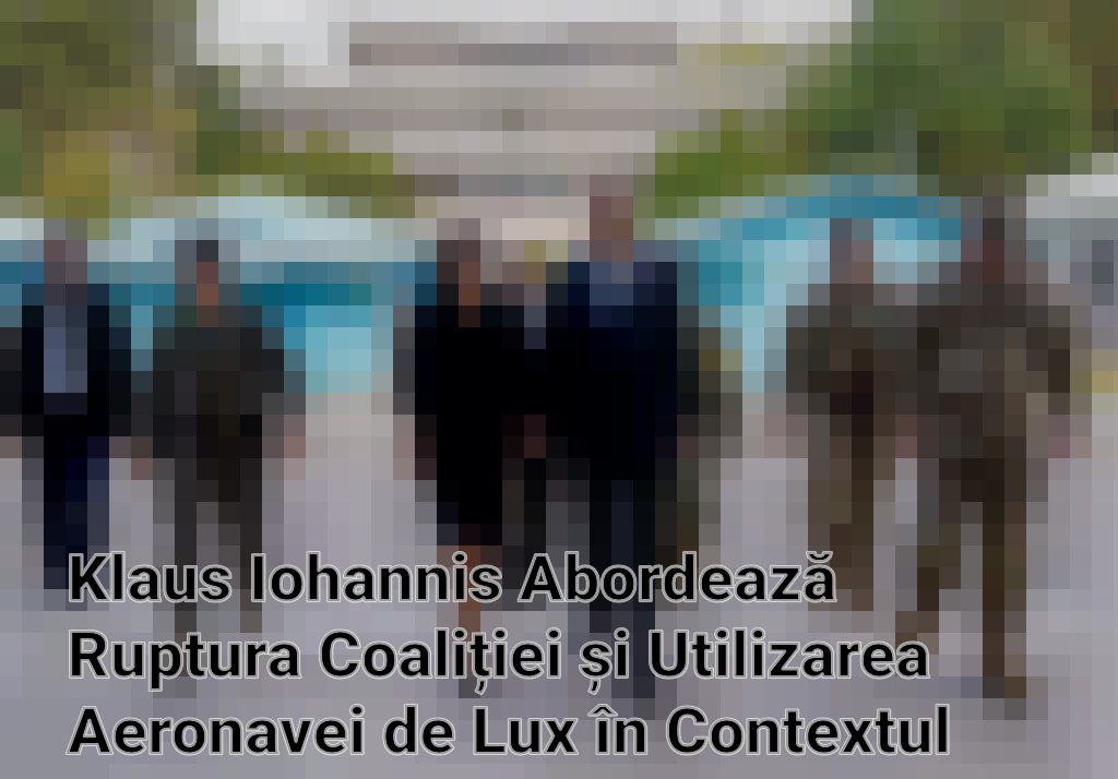 Klaus Iohannis Abordează Ruptura Coaliției și Utilizarea Aeronavei de Lux în Contextul Vizitei în Coreea de Sud Imagini