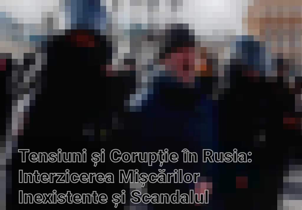 Tensiuni și Corupție în Rusia: Interzicerea Mișcărilor Inexistente și Scandalul Arestărilor în Elita Guvernamentală