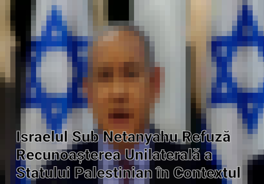 Israelul Sub Netanyahu Refuză Recunoașterea Unilaterală a Statului Palestinian în Contextul Tensiunilor din Orientul Mijlociu