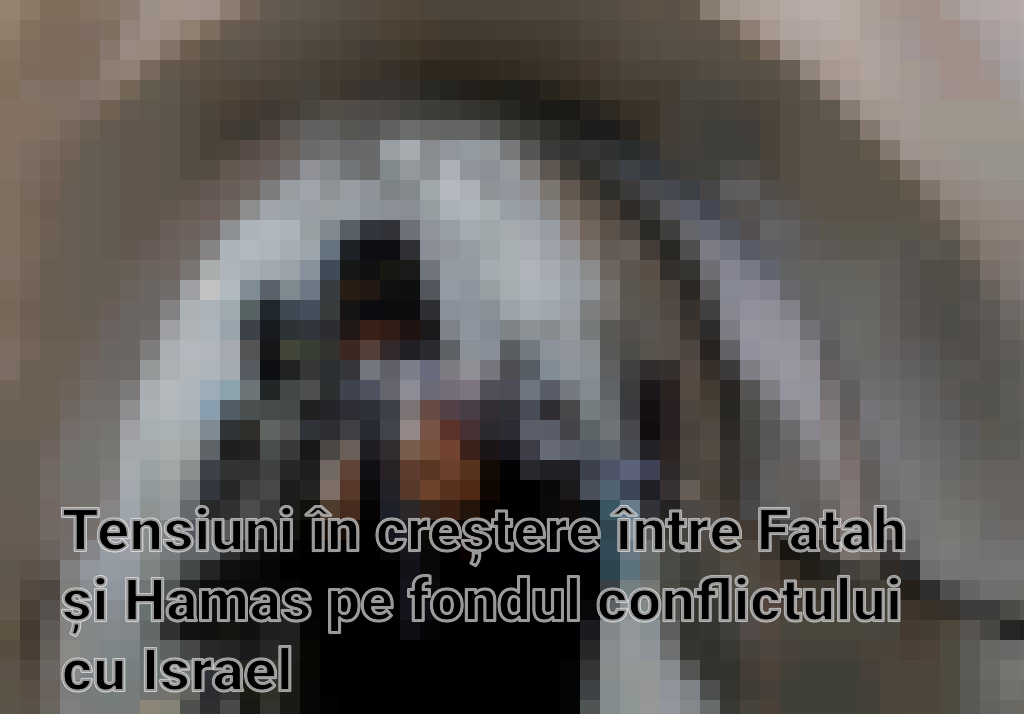 Tensiuni în creștere între Fatah și Hamas pe fondul conflictului cu Israel