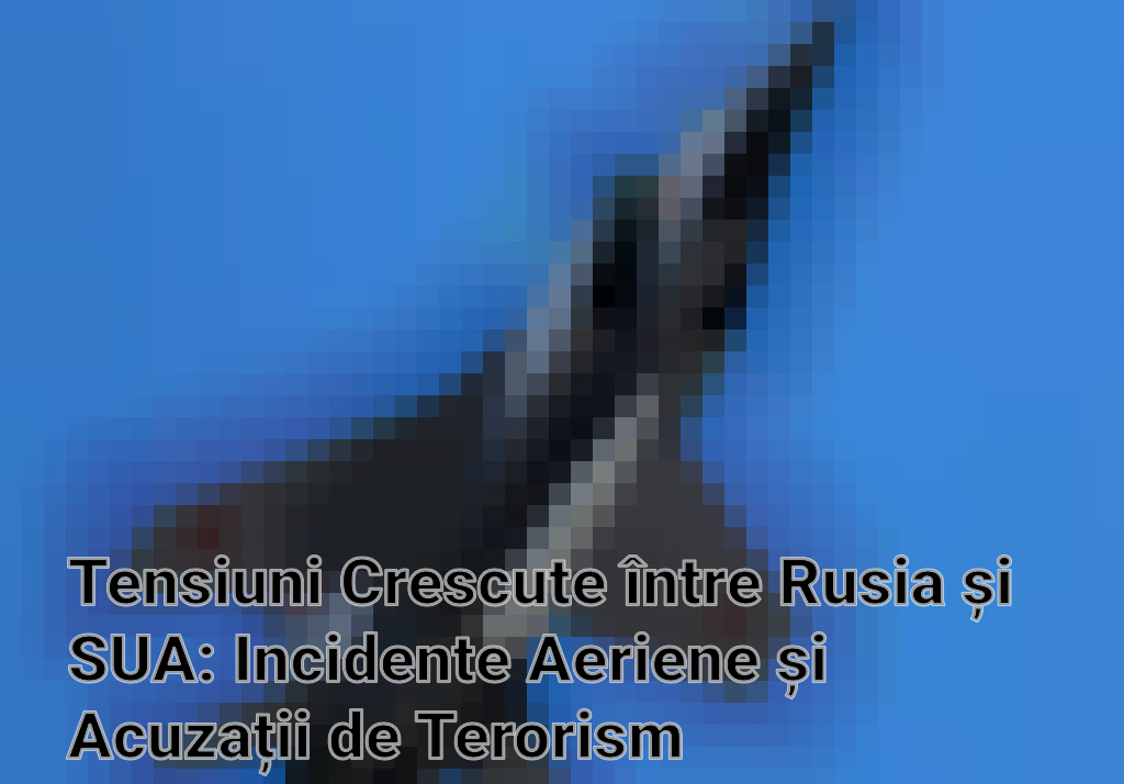 Tensiuni Crescute între Rusia și SUA: Incidente Aeriene și Acuzații de Terorism