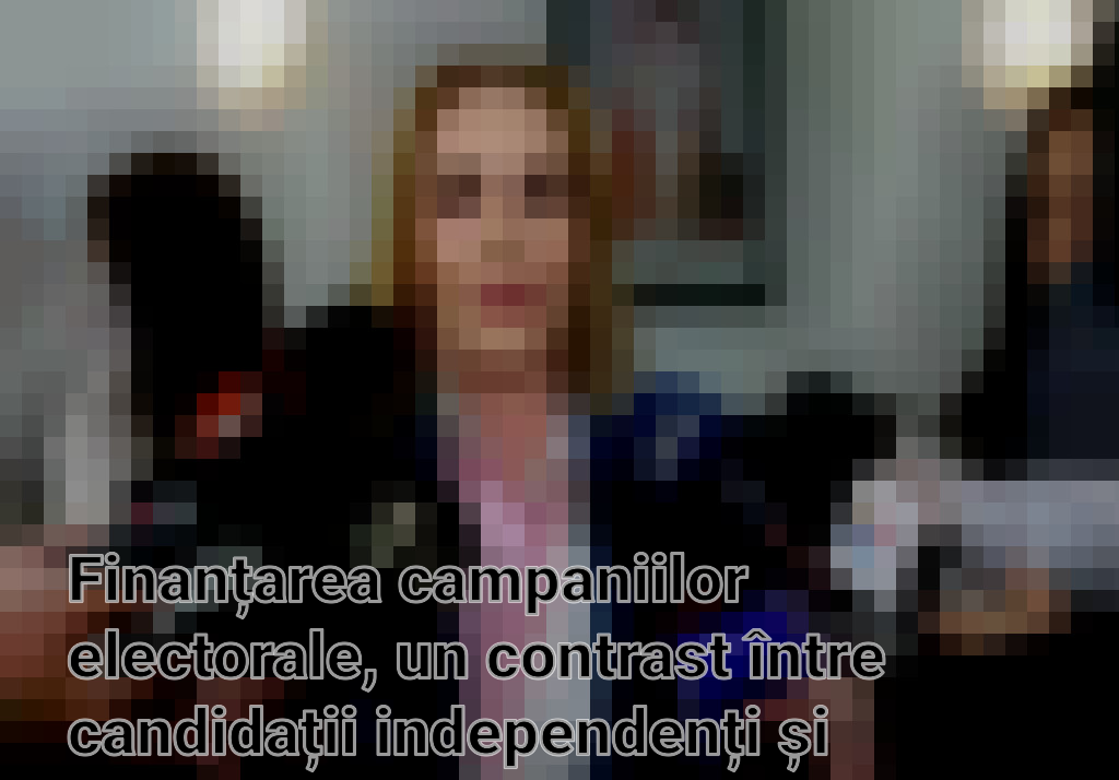 Finanțarea campaniilor electorale, un contrast între candidații independenți și partide mari