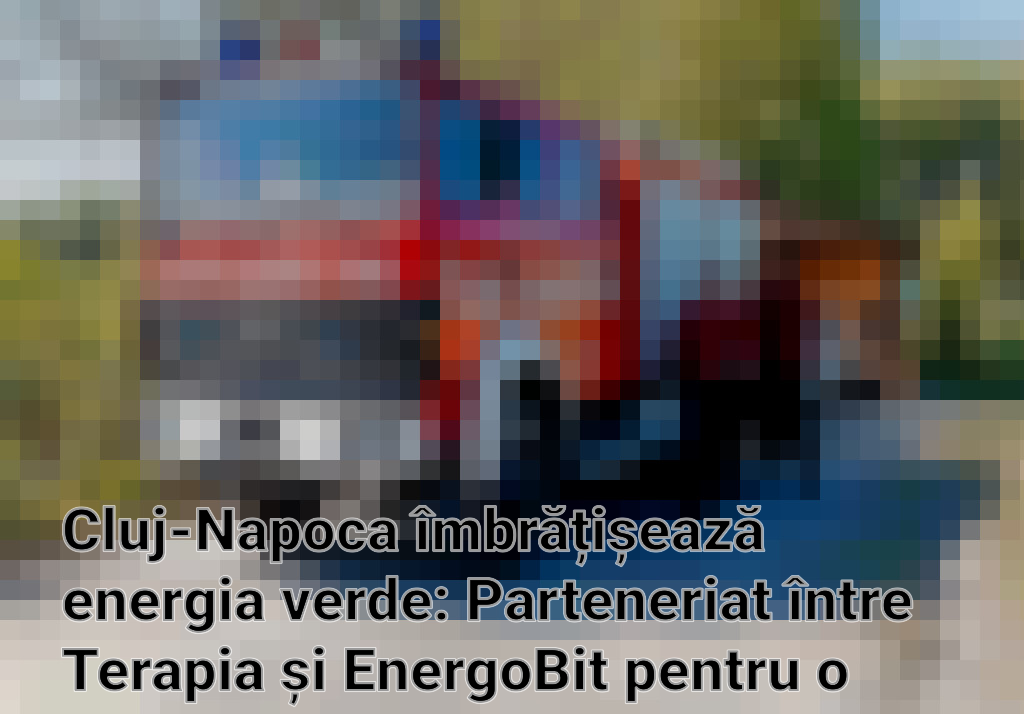 Cluj-Napoca îmbrățișează energia verde: Parteneriat între Terapia și EnergoBit pentru o nouă stație fotovoltaică