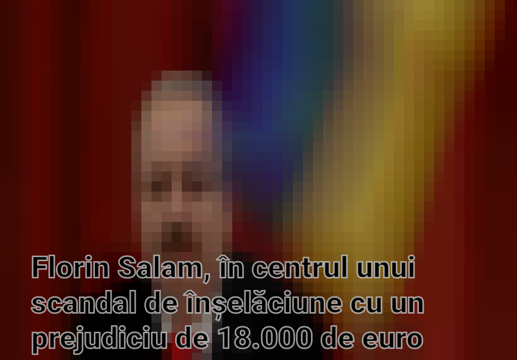 Florin Salam, în centrul unui scandal de înșelăciune cu un prejudiciu de 18.000 de euro Imagini