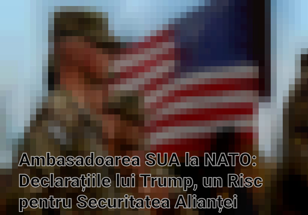 Ambasadoarea SUA la NATO: Declarațiile lui Trump, un Risc pentru Securitatea Alianței