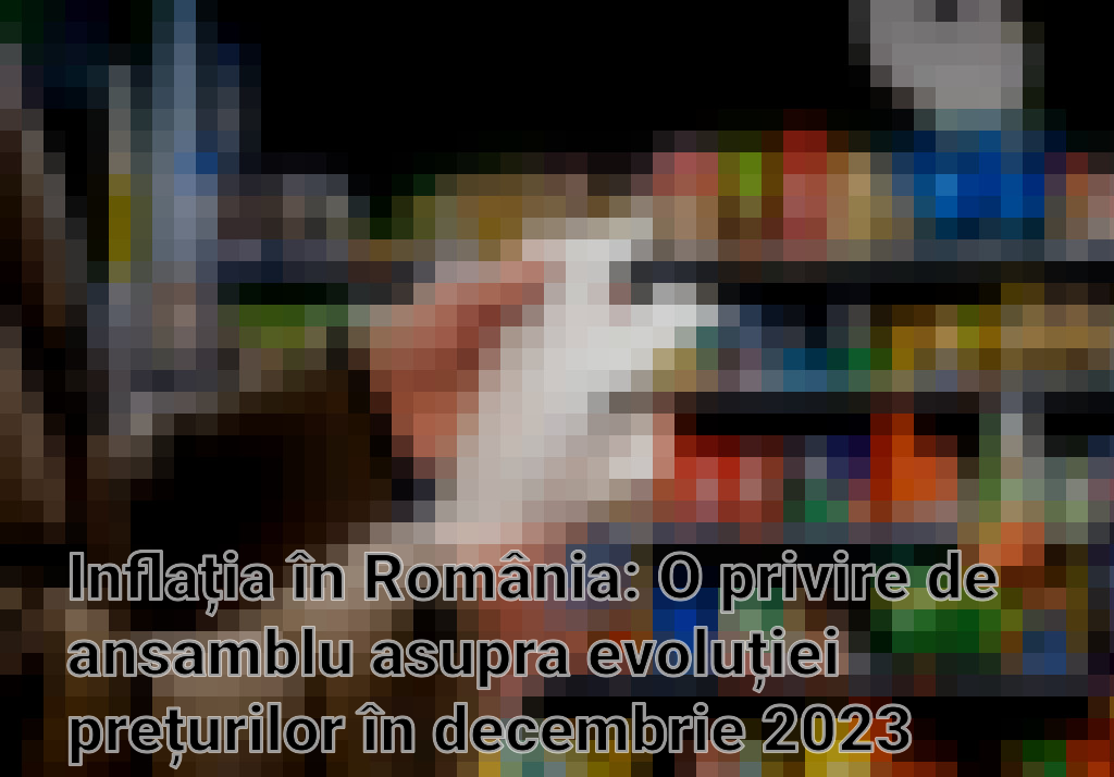Inflația în România: O privire de ansamblu asupra evoluției prețurilor în decembrie 2023 Imagini