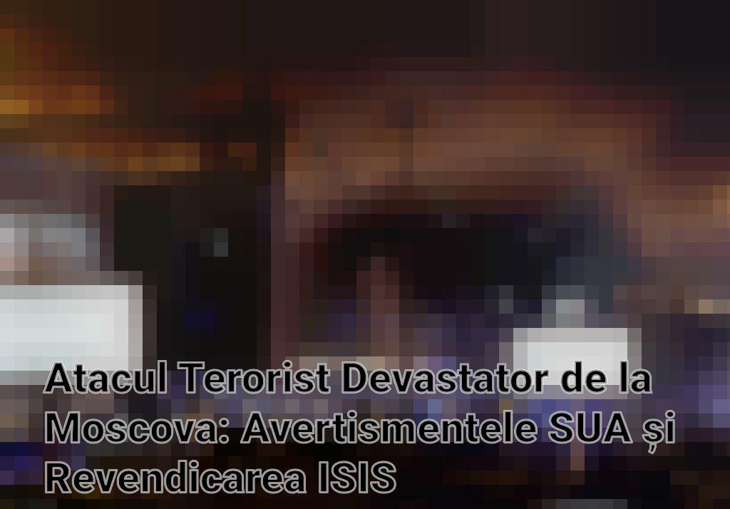 Atacul Terorist Devastator de la Moscova: Avertismentele SUA și Revendicarea ISIS Imagini