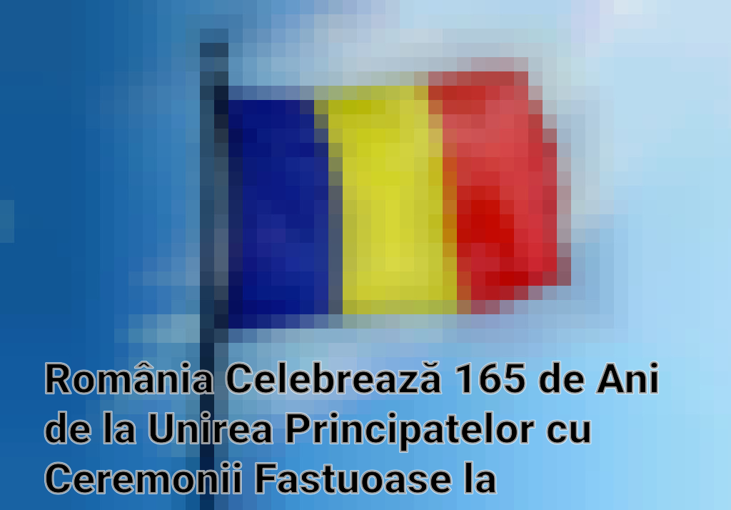 România Celebrează 165 de Ani de la Unirea Principatelor cu Ceremonii Fastuoase la București și Iași Imagini