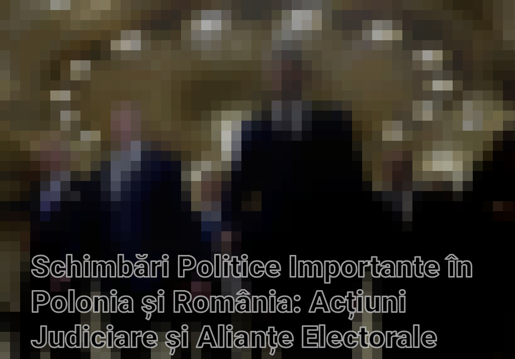 Schimbări Politice Importante în Polonia și România: Acțiuni Judiciare și Alianțe Electorale Imagini