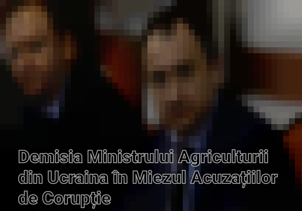 Demisia Ministrului Agriculturii din Ucraina în Miezul Acuzațiilor de Corupție Imagini