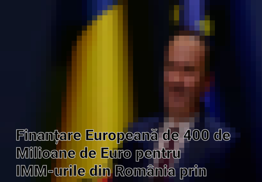 Finanțare Europeană de 400 de Milioane de Euro pentru IMM-urile din România prin Programul Start Up Nation 2024 Imagini