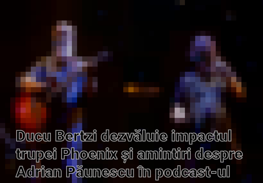 Ducu Bertzi dezvăluie impactul trupei Phoenix și amintiri despre Adrian Păunescu în podcast-ul "Ai vreme să vorbim" Imagini