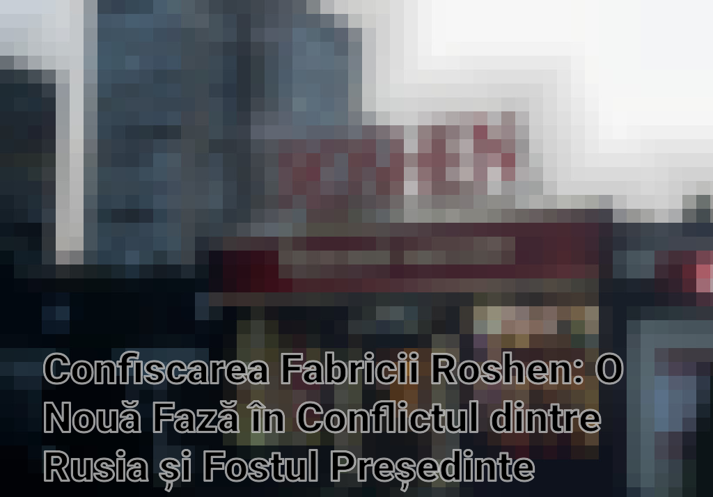 Confiscarea Fabricii Roshen: O Nouă Fază în Conflictul dintre Rusia și Fostul Președinte Ucrainean Petro Poroșenko Imagini