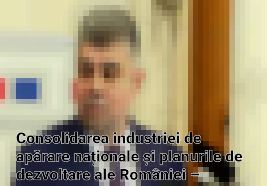 Consolidarea industriei de apărare naționale și planurile de dezvoltare ale României – Perspectivele premierului Marcel Ciolacu Imagini
