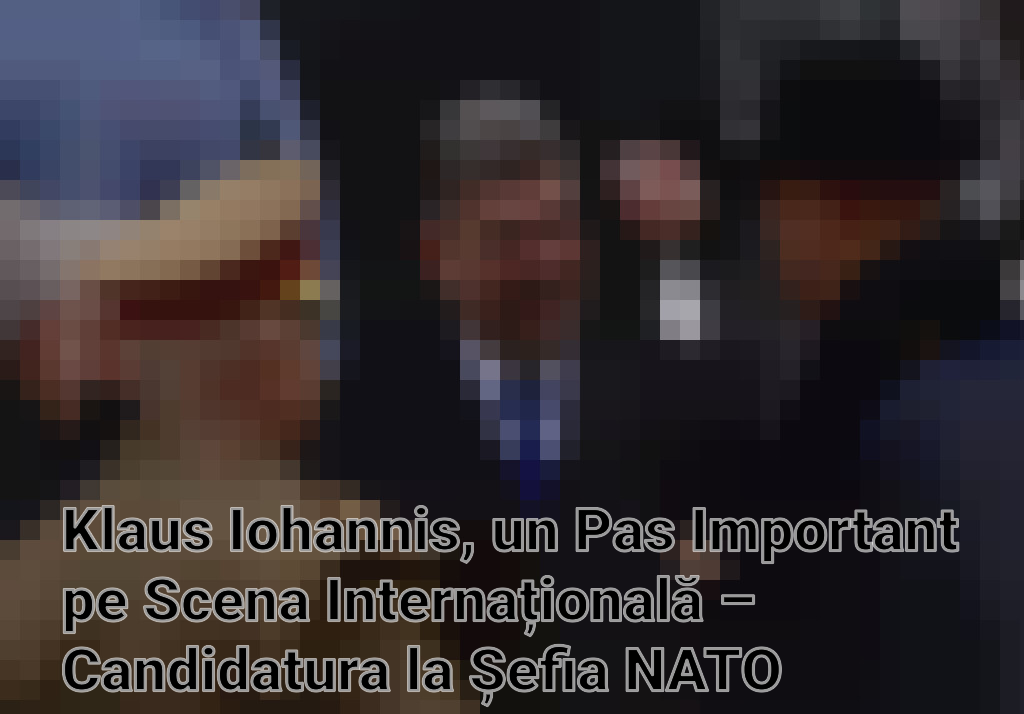 Klaus Iohannis, un Pas Important pe Scena Internațională – Candidatura la Șefia NATO Susținută de Marcel Ciolacu Imagini