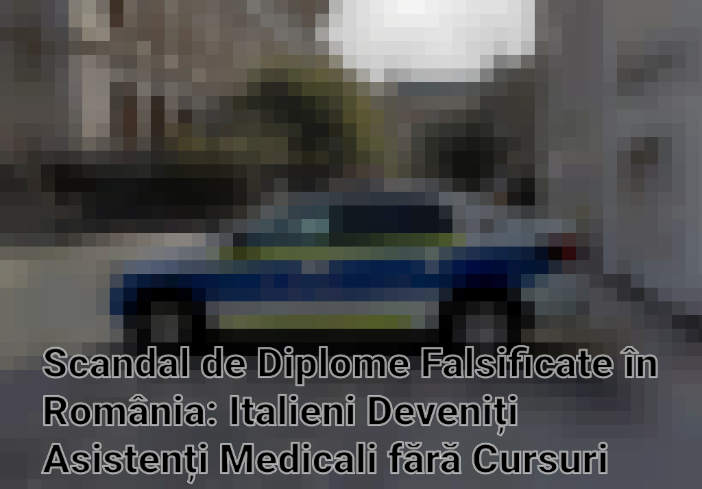 Scandal de Diplome Falsificate în România: Italieni Deveniți Asistenți Medicali fără Cursuri Imagini