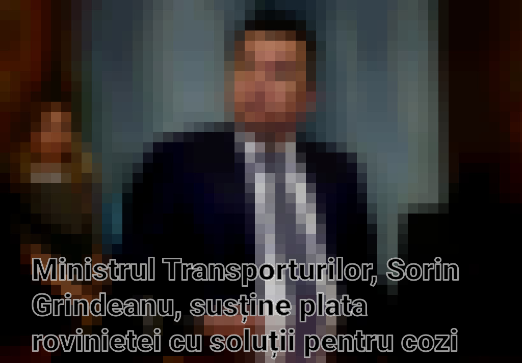 Ministrul Transporturilor, Sorin Grindeanu, susține plata rovinietei cu soluții pentru cozi la vămi Imagini