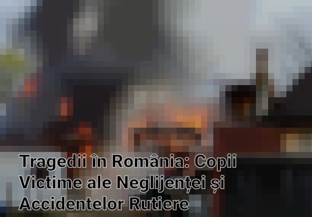 Tragedii în România: Copii Victime ale Neglijenței și Accidentelor Rutiere