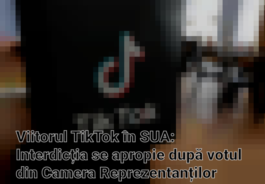 Viitorul TikTok în SUA: Interdicția se apropie după votul din Camera Reprezentanților Imagini