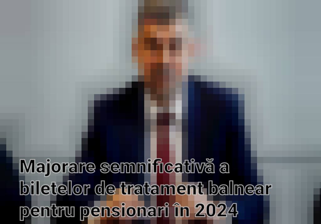 Majorare semnificativă a biletelor de tratament balnear pentru pensionari în 2024 Imagini