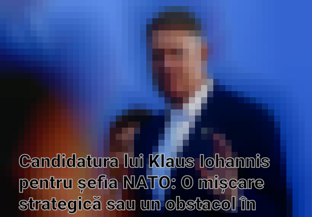Candidatura lui Klaus Iohannis pentru șefia NATO: O mișcare strategică sau un obstacol în calea consensului?