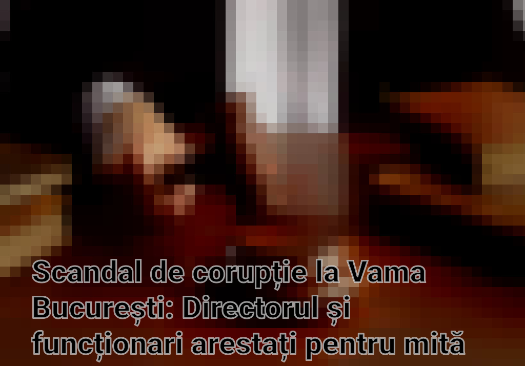 Scandal de corupție la Vama București: Directorul și funcționari arestați pentru mită Imagini