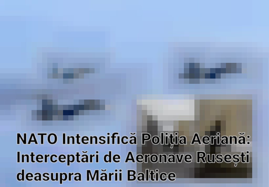 NATO Intensifică Poliția Aeriană: Interceptări de Aeronave Rusești deasupra Mării Baltice