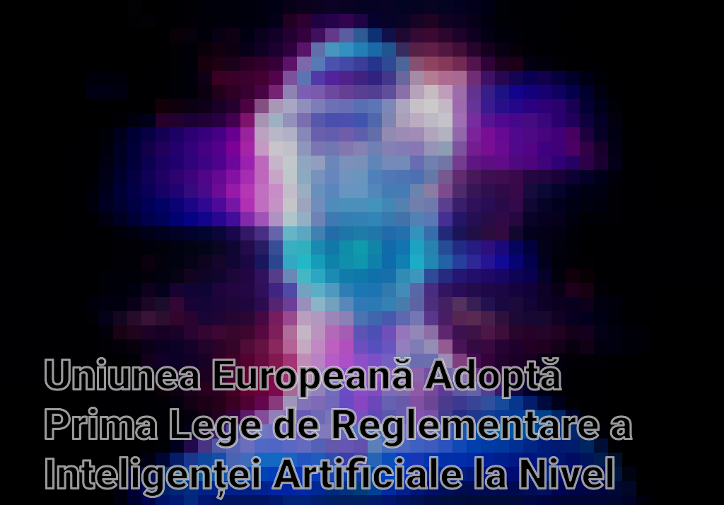 Uniunea Europeană Adoptă Prima Lege de Reglementare a Inteligenței Artificiale la Nivel Mondial Imagini