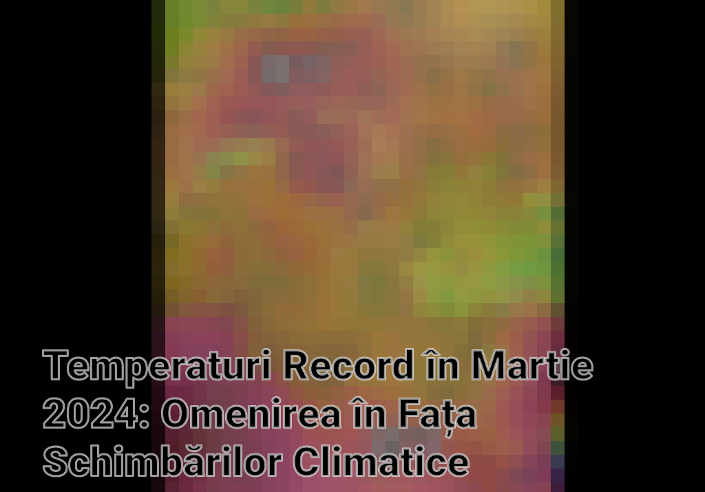 Temperaturi Record în Martie 2024: Omenirea în Fața Schimbărilor Climatice Accelerate Imagini