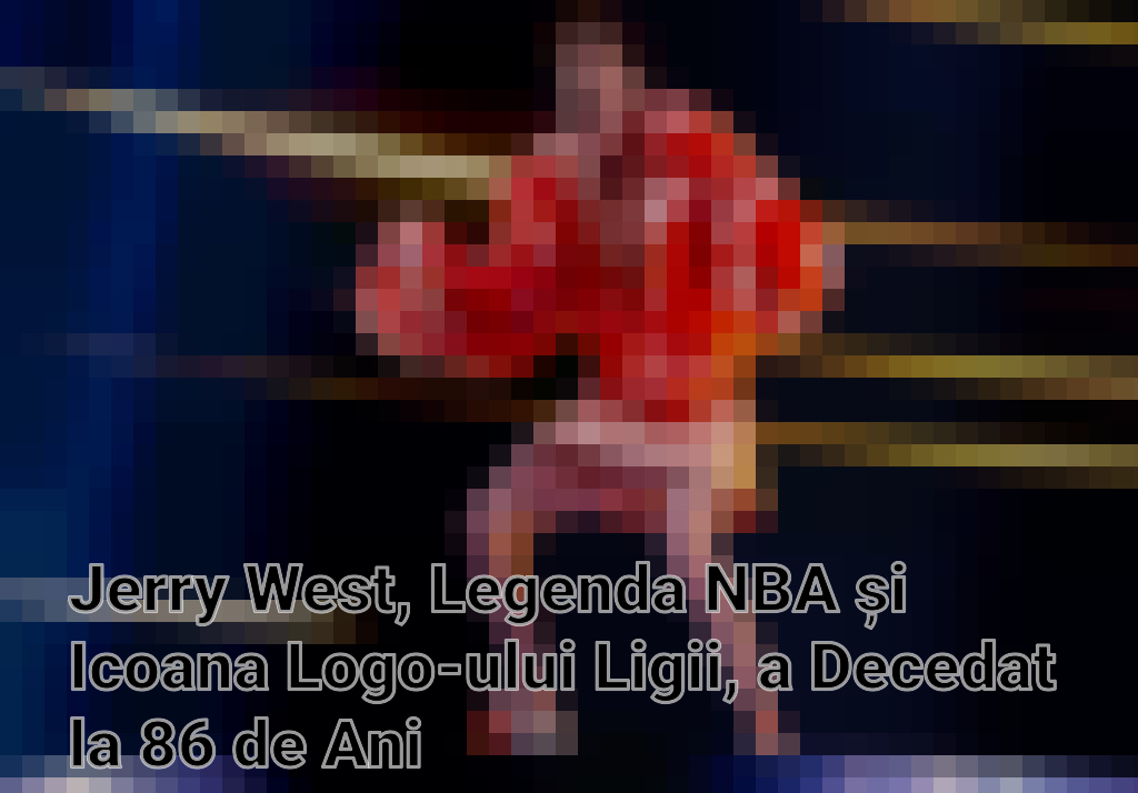 Jerry West, Legenda NBA și Icoana Logo-ului Ligii, a Decedat la 86 de Ani Imagini