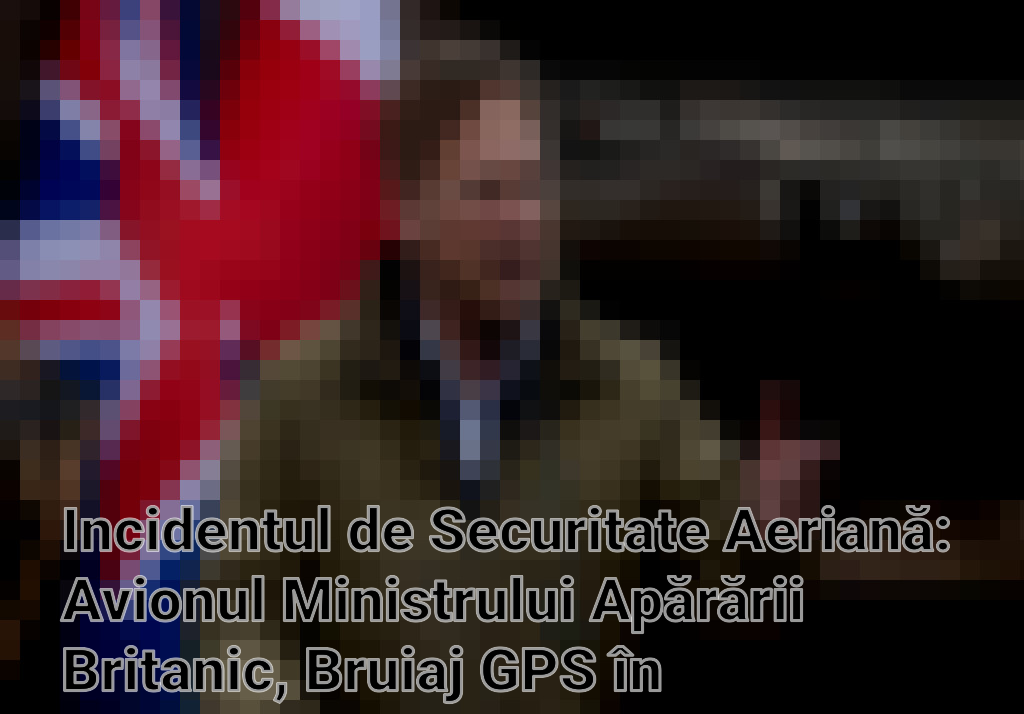 Incidentul de Securitate Aeriană: Avionul Ministrului Apărării Britanic, Bruiaj GPS în Proximitatea Rusiei